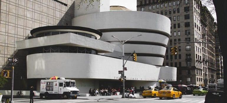 Street view of Guggenheim Museum