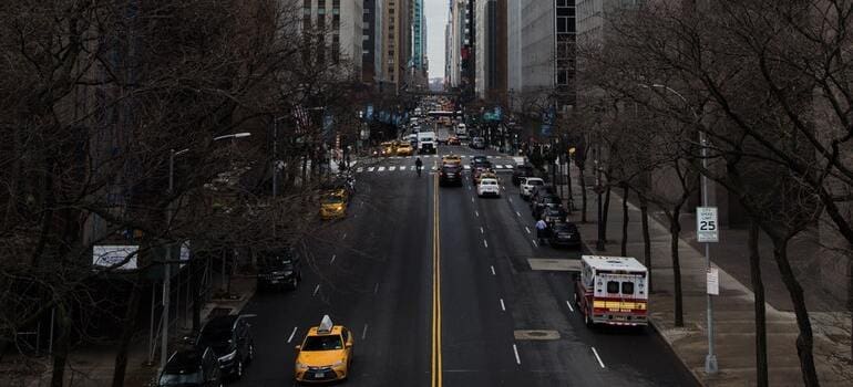 a street in NYC